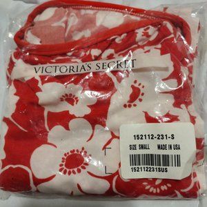 New Victoria's Secret Red Floral Lounge Pants Size Small